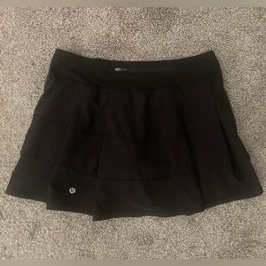 Lululemon pace rival skirt in black
